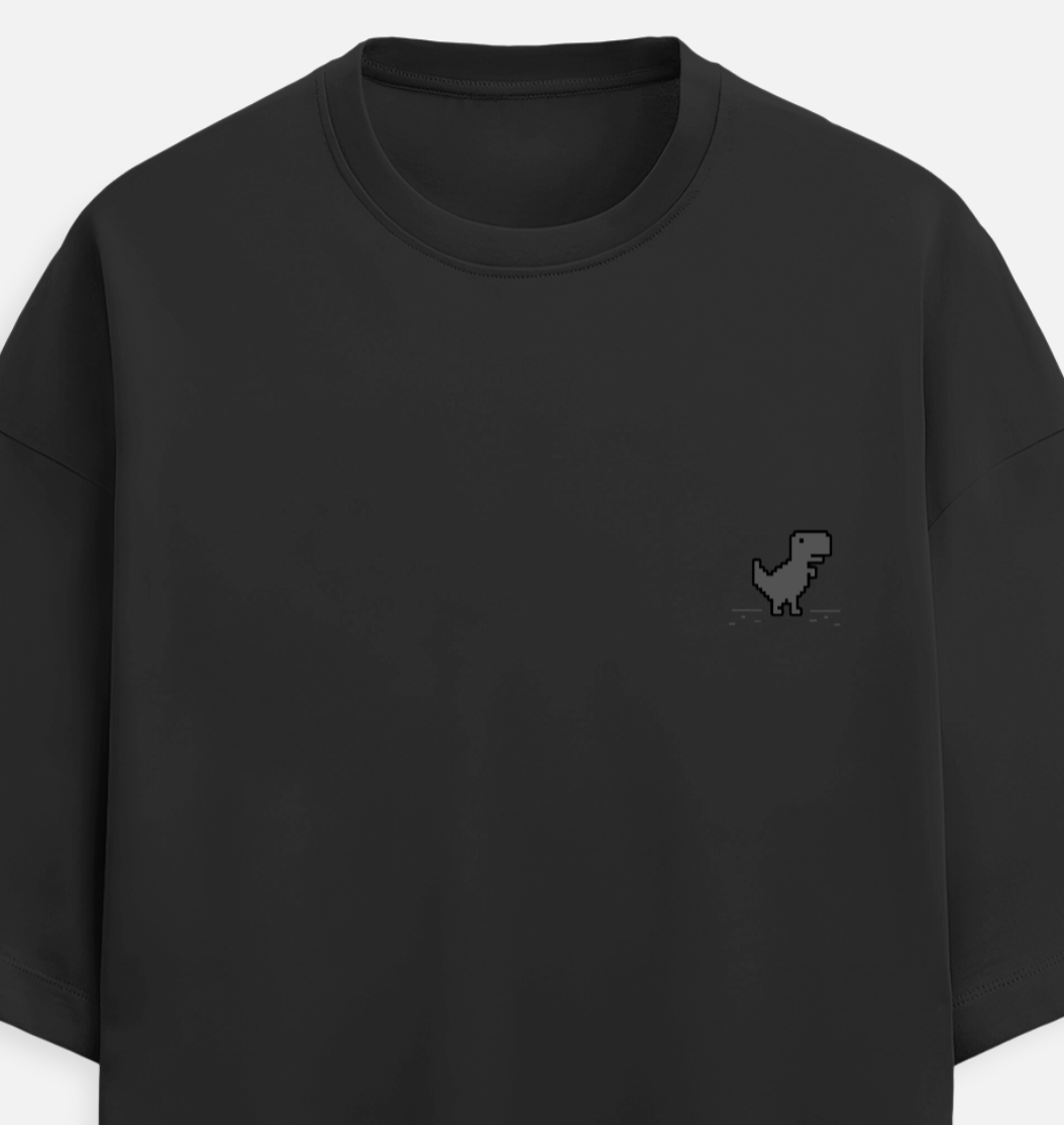 Offline Mode | Terry Oversized Tee |YR-TRY-D31