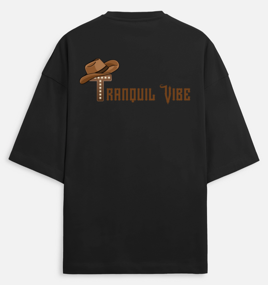 Tranquil Vibe | Terry Oversized Tee |YR-TRY-D32