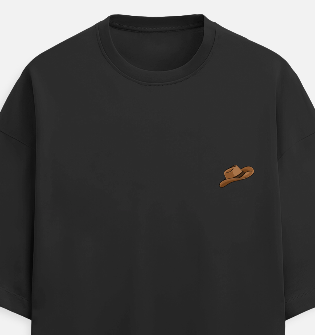 Tranquil Vibe | Terry Oversized Tee |YR-TRY-D32