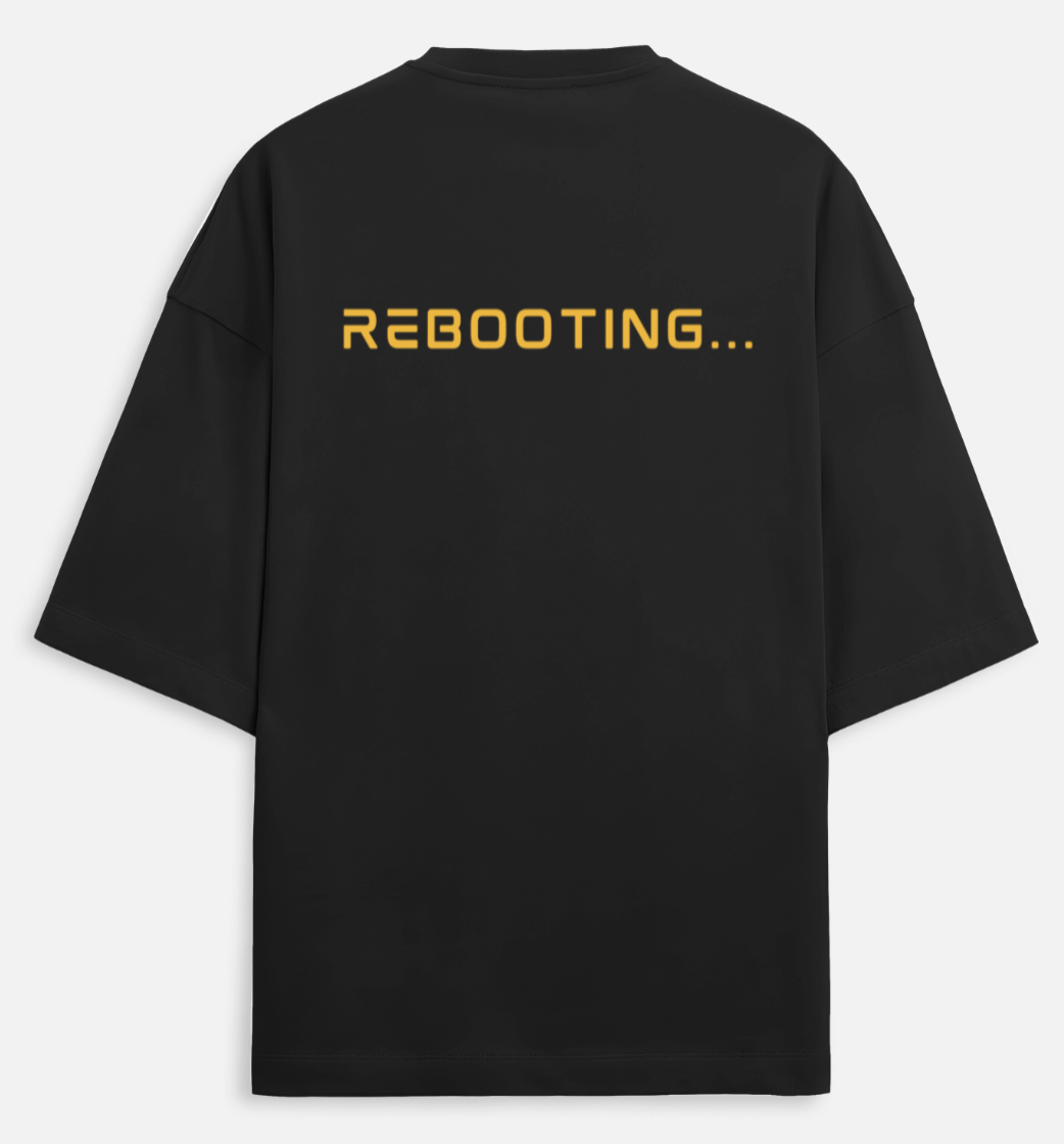 Rebooting | Terry Oversized Tee |YR-TRY-D33