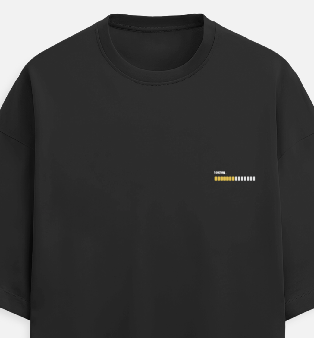 Rebooting | Terry Oversized Tee |YR-TRY-D33