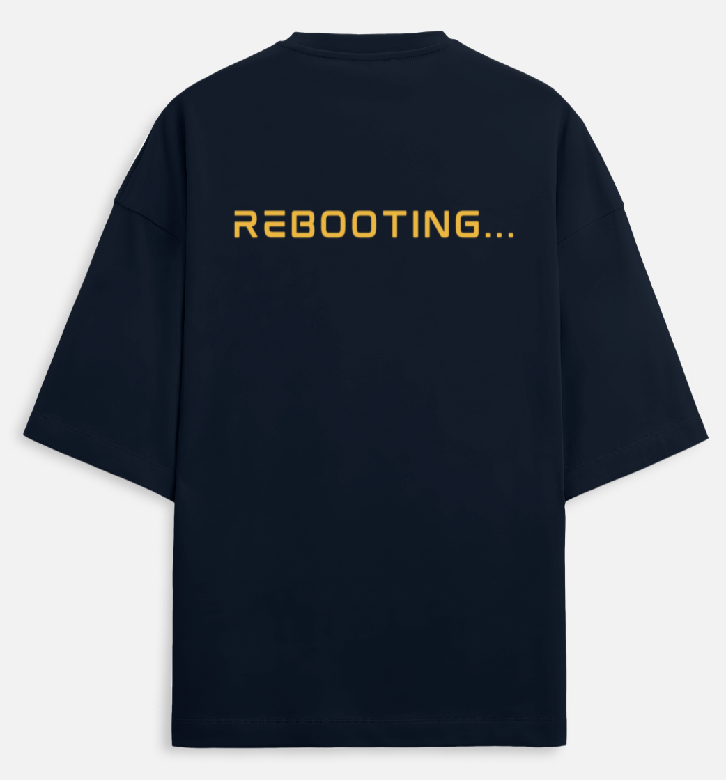 Rebooting | Terry Oversized Tee |YR-TRY-D33