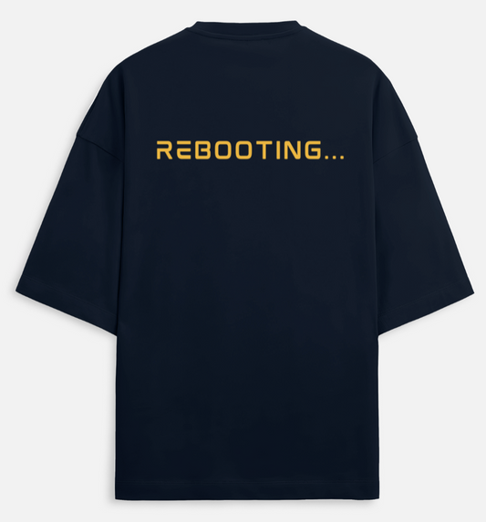 Rebooting | Terry Oversized Tee |YR-TRY-D33