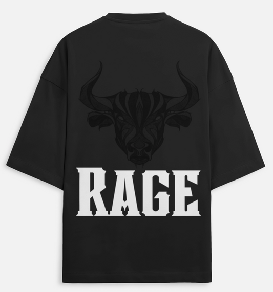 Rage| Terry Oversized Tee |YR-TRY-D34