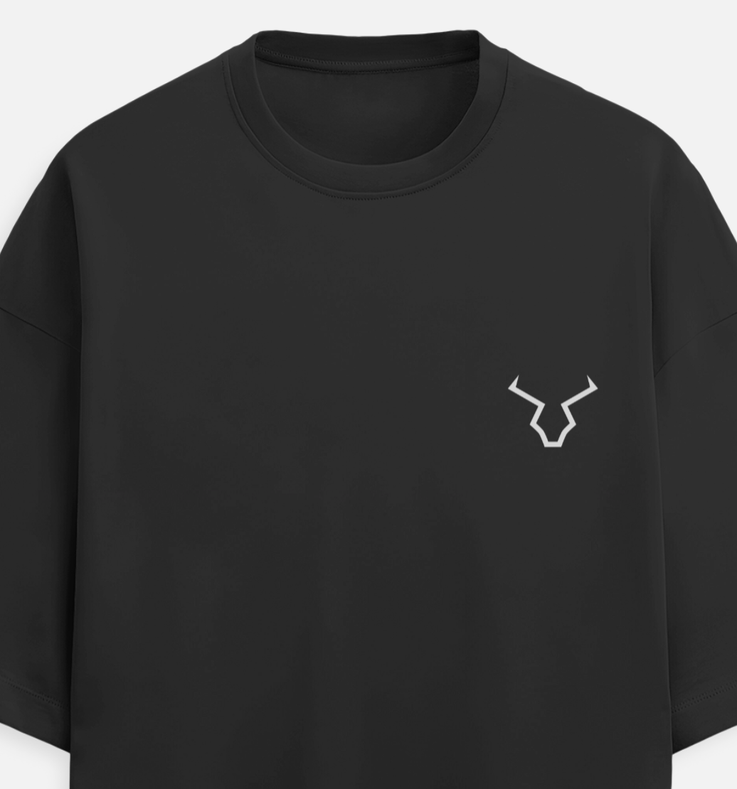Rage| Terry Oversized Tee |YR-TRY-D34