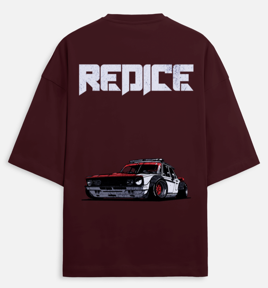 Redice | Terry Oversized Tee |YR-TRY-D35
