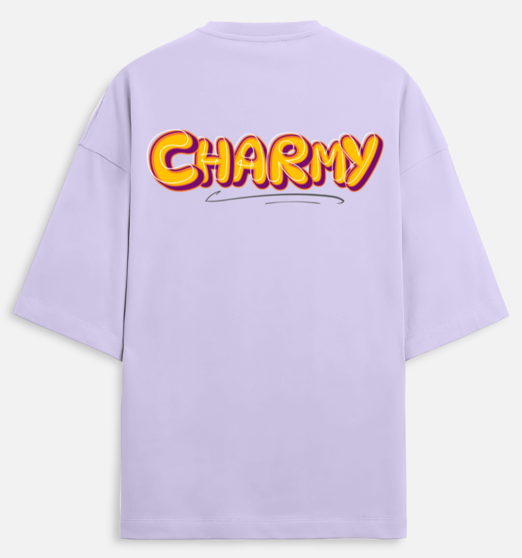 Charmy | Terry Oversized Tee |YR-TRY-D36