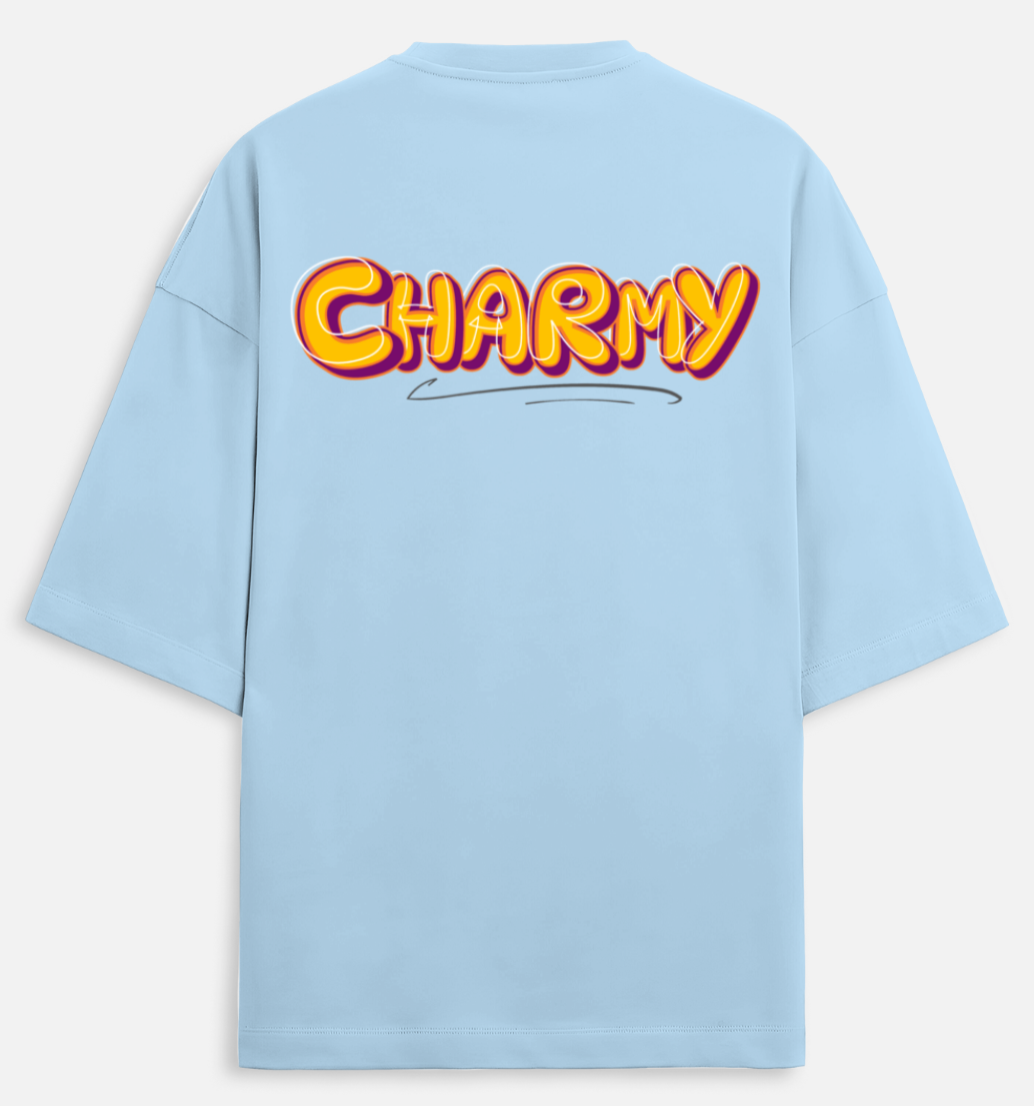 Charmy | Terry Oversized Tee |YR-TRY-D36