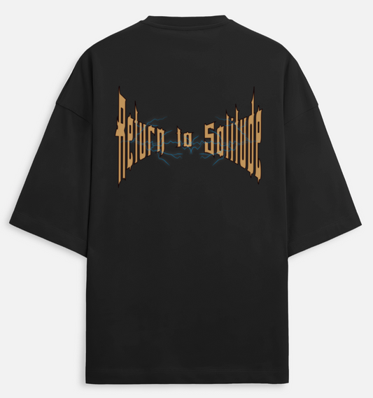 Return To Solitude | Terry Oversized Tee |YR-TRY-D40