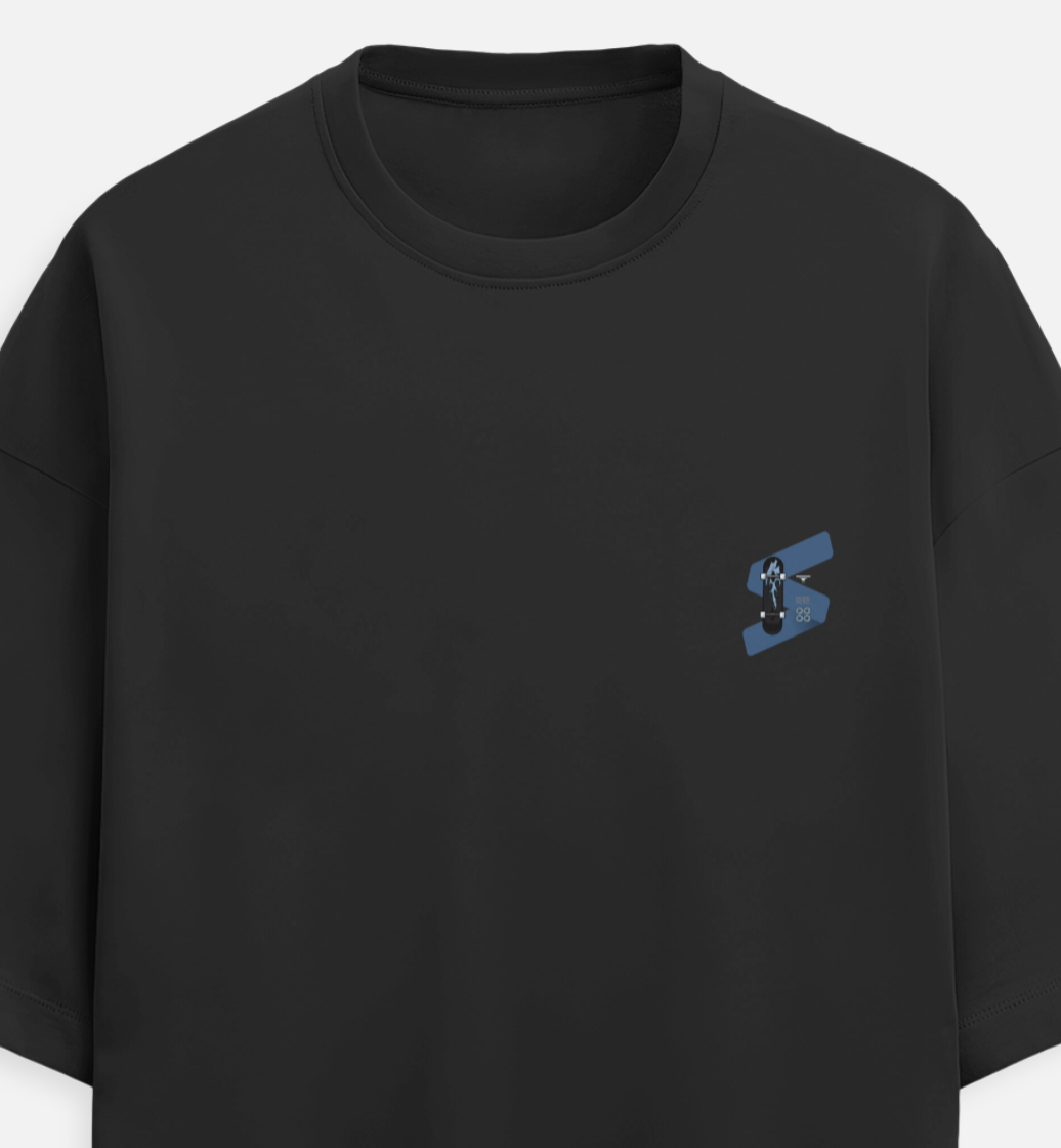 SkateB | Terry Oversized Tee |YR-TRY-D41