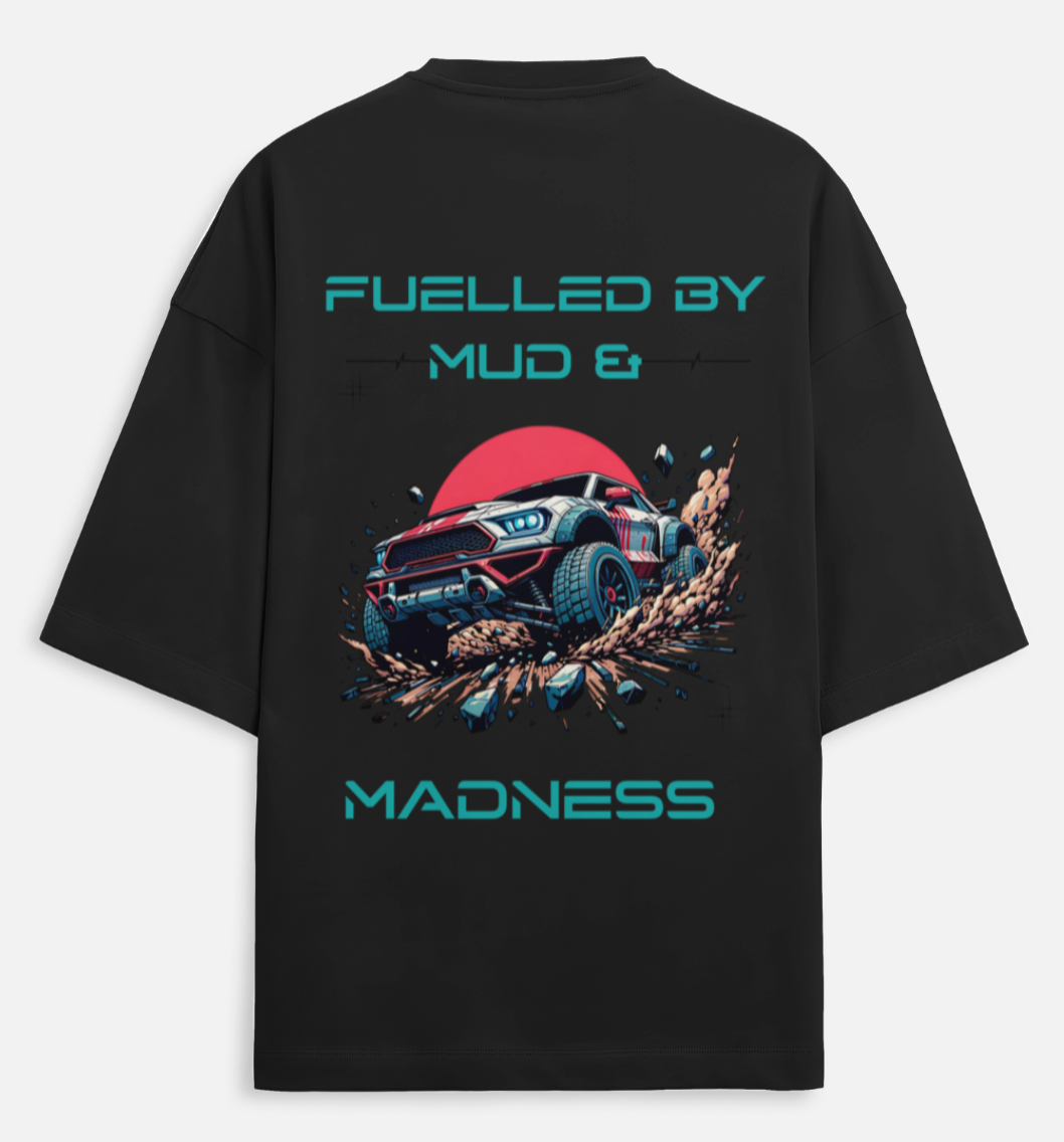 Madness | Terry Oversized Tee |YR-TRY-D45