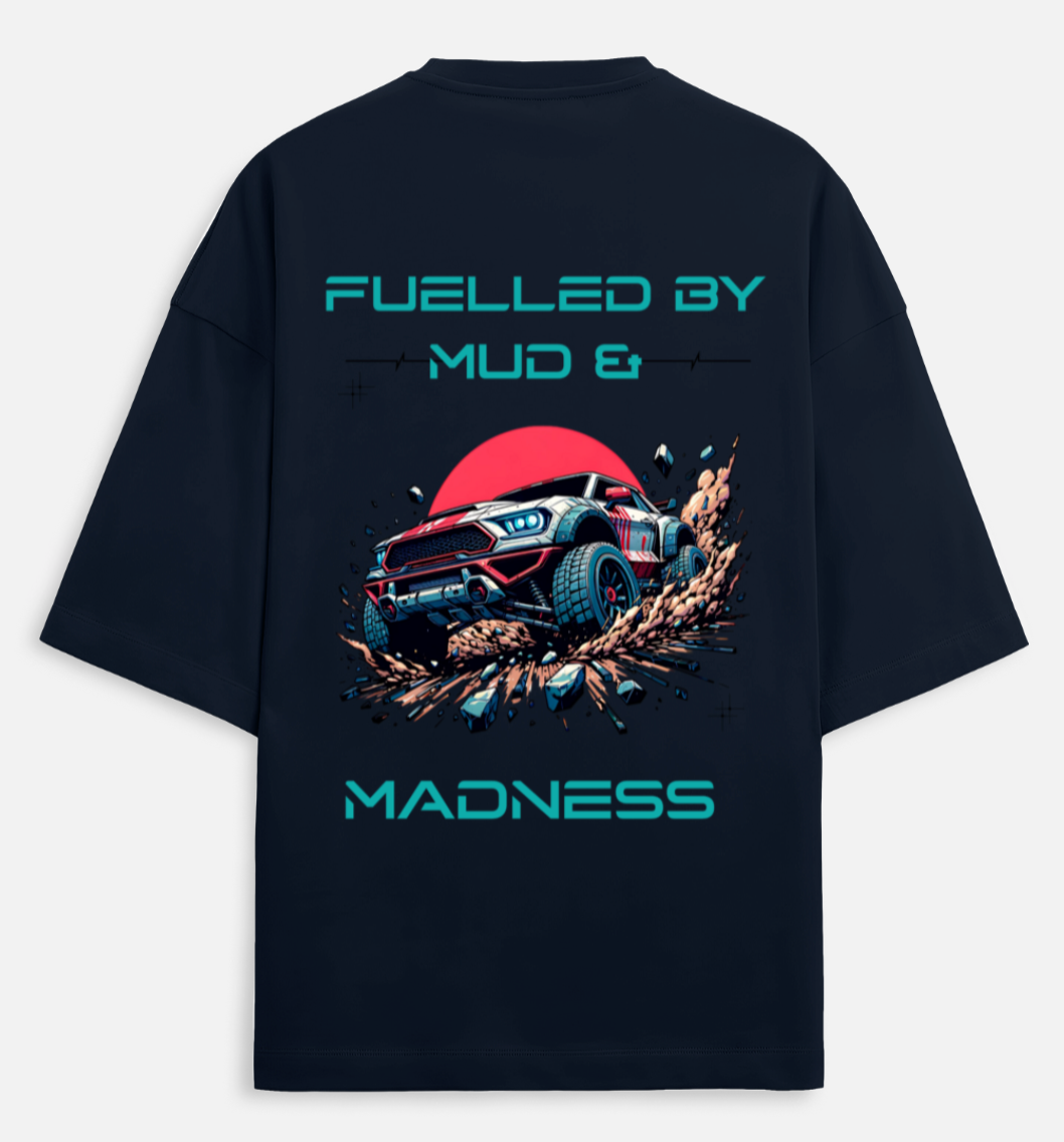 Madness | Terry Oversized Tee |YR-TRY-D45