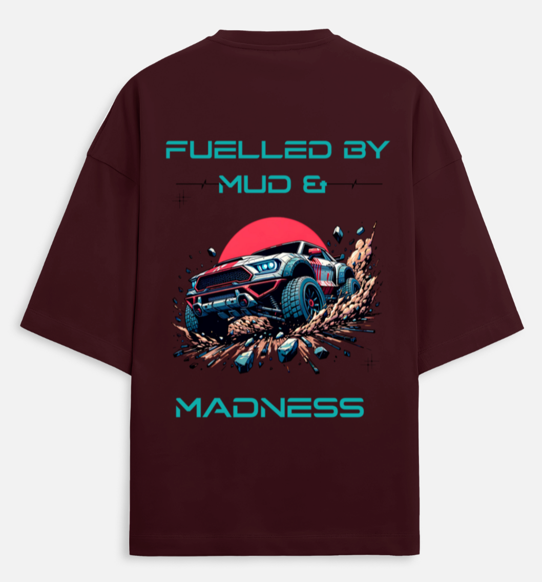 Madness | Terry Oversized Tee |YR-TRY-D45