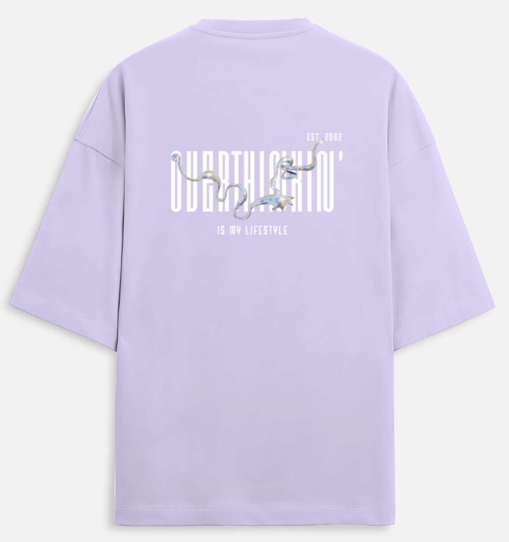 Overthinkin' | Terry Oversized Tee |YR-TRY-D13