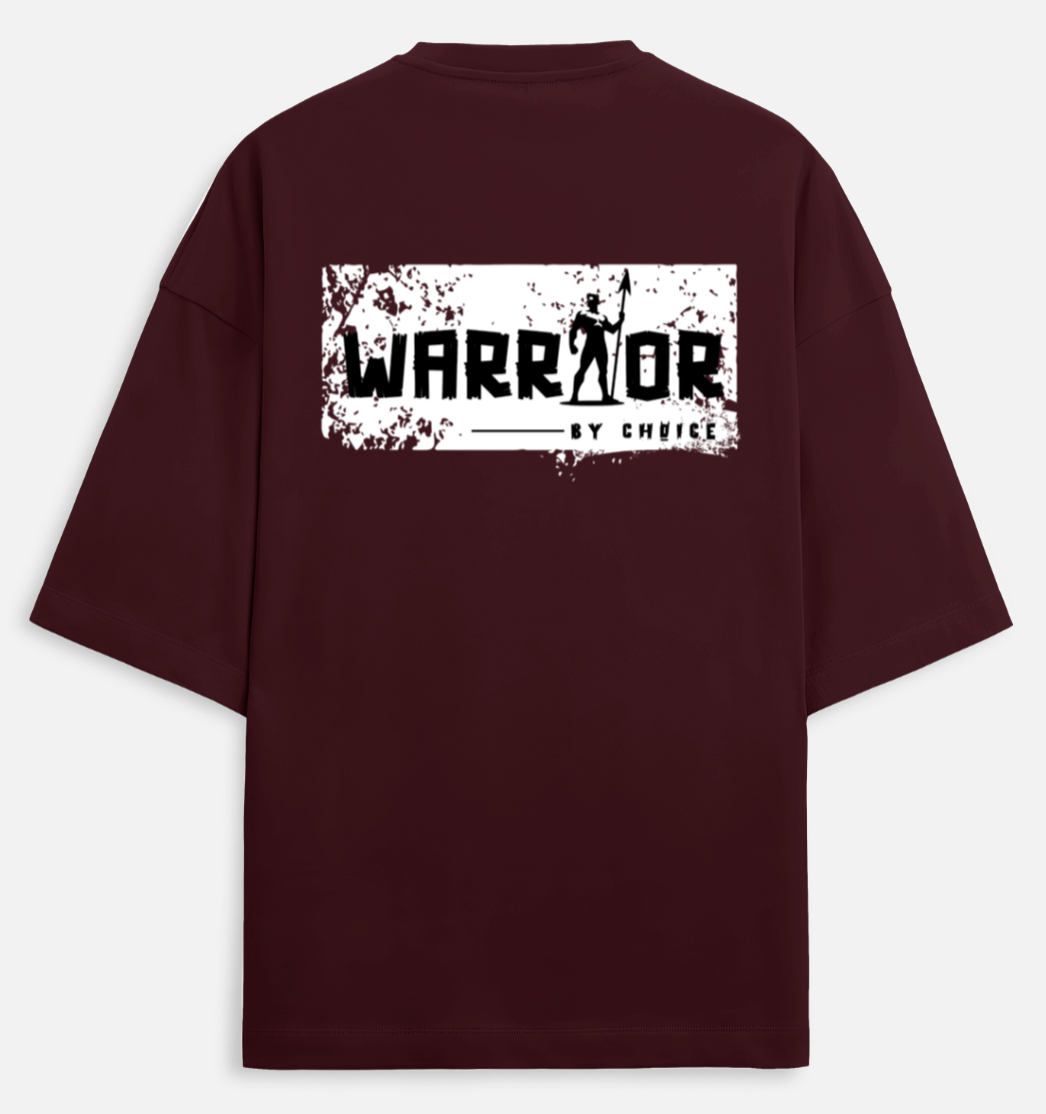 Warrior | Terry Oversized Tee |YR-TRY-D47